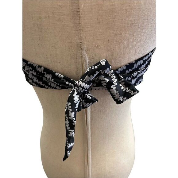 Bar III Swimsuit Bikini Top Bra Size SMALL Bandeau Feathered Daze - Picture 6 of 7